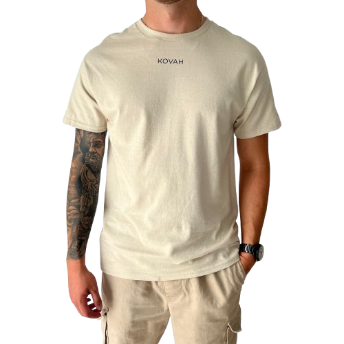 kovah essential beige tee