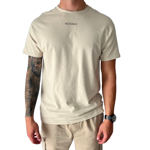 kovah essential beige tee