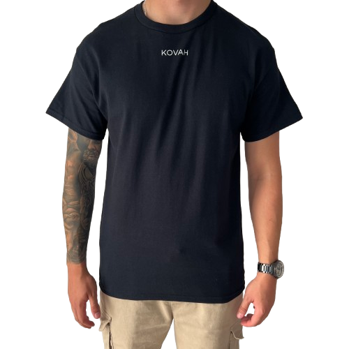kovah essential black tee