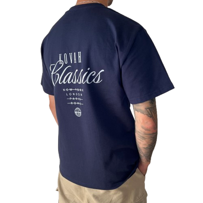Kovah Classic Oversized Navy Tee