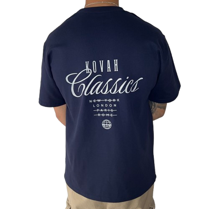 Kovah Classic Oversized Navy Tee