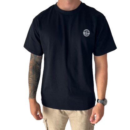 Kovah Classic Oversized Black Tee