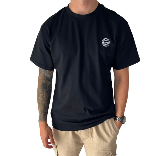 Kovah Classic Oversized Black Tee