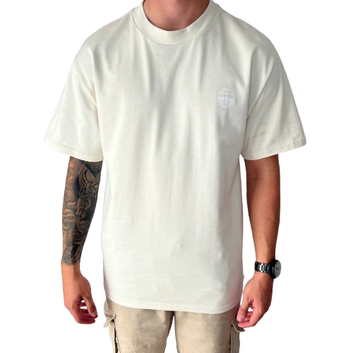 kovah classic oversized beige tee