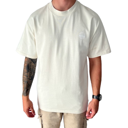 Kovah Classic Oversized Beige Tee