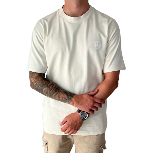 kovah classic oversized beige tee